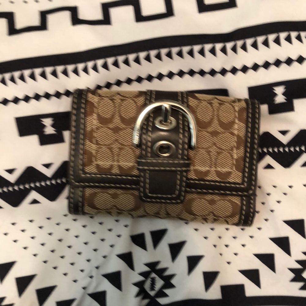 Used coach wallet.